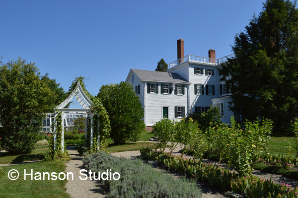 Portsmouth, NH - Strawbery Banke - Gov. Goodwin Mansion and Gardens